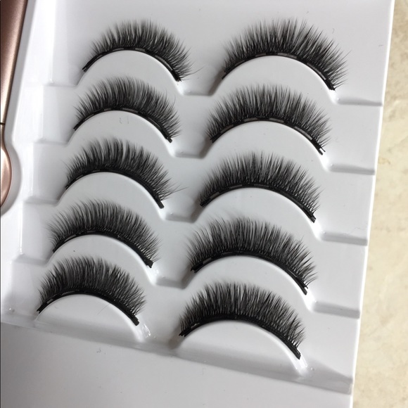 Magnetic eyelashes faux mink super short l… - Picture 11 of 12